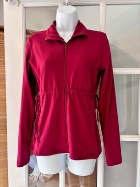 Prana Adjustable Side-Tie Jacket Yoga Coverup Small